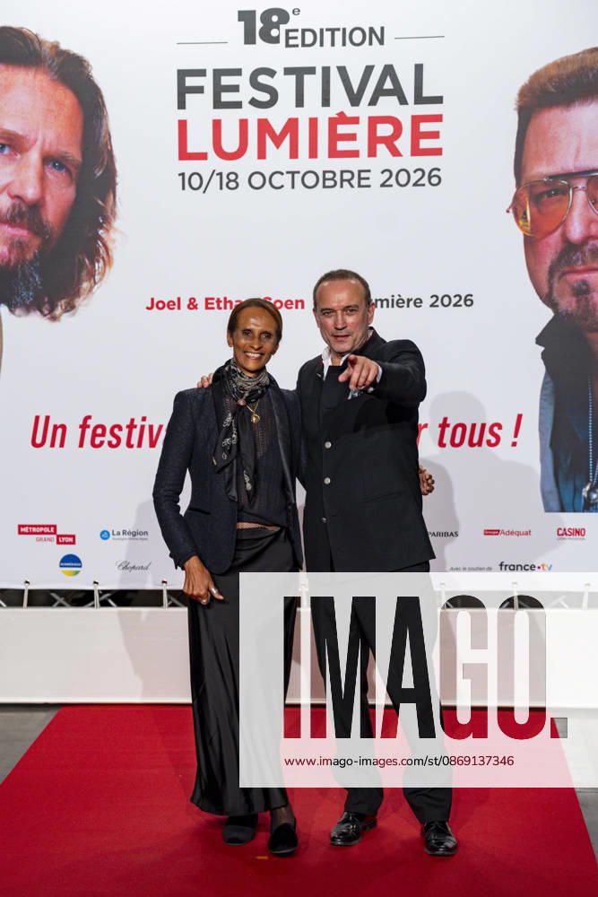 PEOPLE: Festival Lumiere - Lyon 10 10 2026 Karine Silla and Vincent Perez attend the opening ceremony of the 18th Festival Lumiere in Lyon (France) on October 10, 2026. Photo by Sandrine Thesillat PsNewZ
