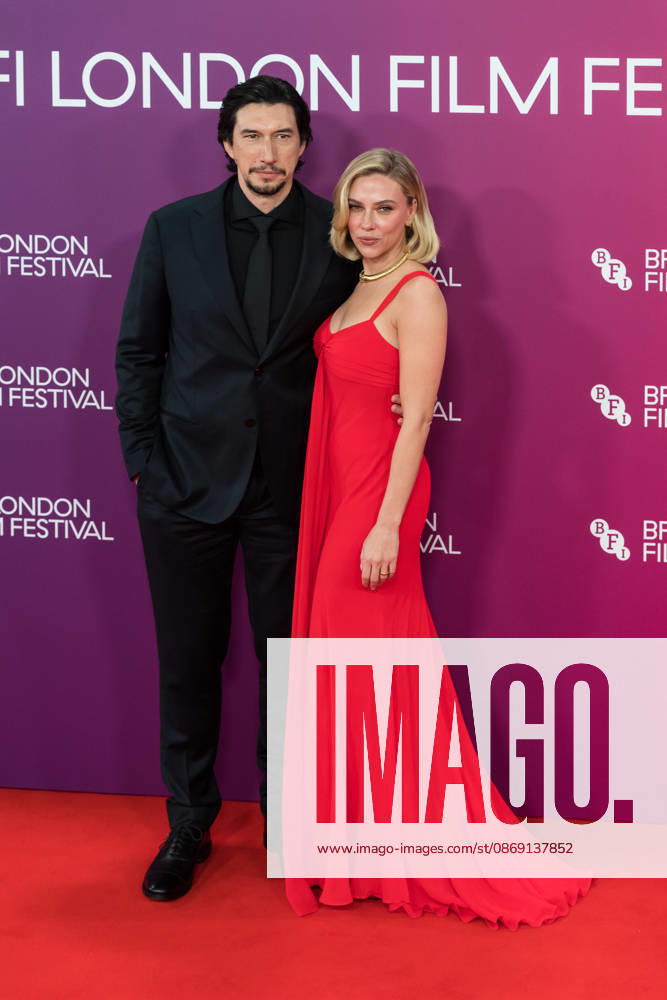 Paper Tiger Premiere at BFI London Film Festival LONDON, UNITED KINGDOM - OCTOBER 10: (L-R) Adam Driver and Scarlett Johansson attend the premiere of Paper Tiger during the 70th BFI London Film Festival at the Royal Festival Hall in London, United Kingdom on October 10, 2026. Wiktor Szymanowicz Anadolu London United Kingdom. Editorial use only. Please get in touch for any other usage.