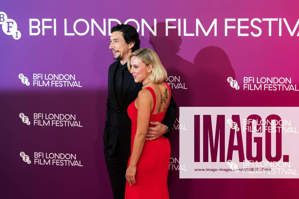 Paper Tiger Premiere at BFI London Film Festival LONDON, UNITED KINGDOM - OCTOBER 10: (L-R) Adam Driver and Scarlett Johansson attend the premiere of Paper Tiger during the 70th BFI London Film Festival at the Royal Festival Hall in London, United Kingdom on October 10, 2026. Wiktor Szymanowicz Anadolu London United Kingdom. Editorial use only. Please get in touch for any other usage.