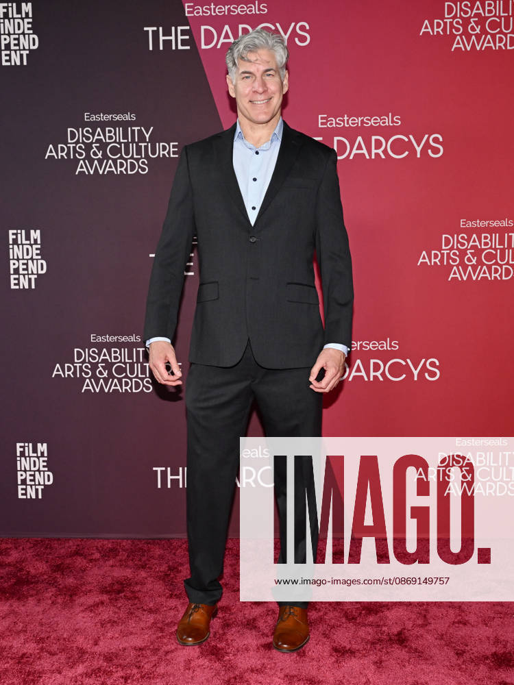 BRIAN HEATHERMAN attends the inaugural Easterseals Disability Arts & Culture Awards DARCYS Awards red carpet. Santa Monica USA - ZUMAb173 20261010_aap_b173_005