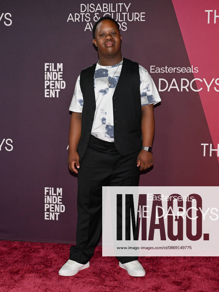 American actor JEREMIAH DANIELS attends the inaugural Easterseals Disability Arts & Culture Awards DARCYS Awards red carpet. Santa Monica USA - ZUMAb173 20261010_aap_b173_008