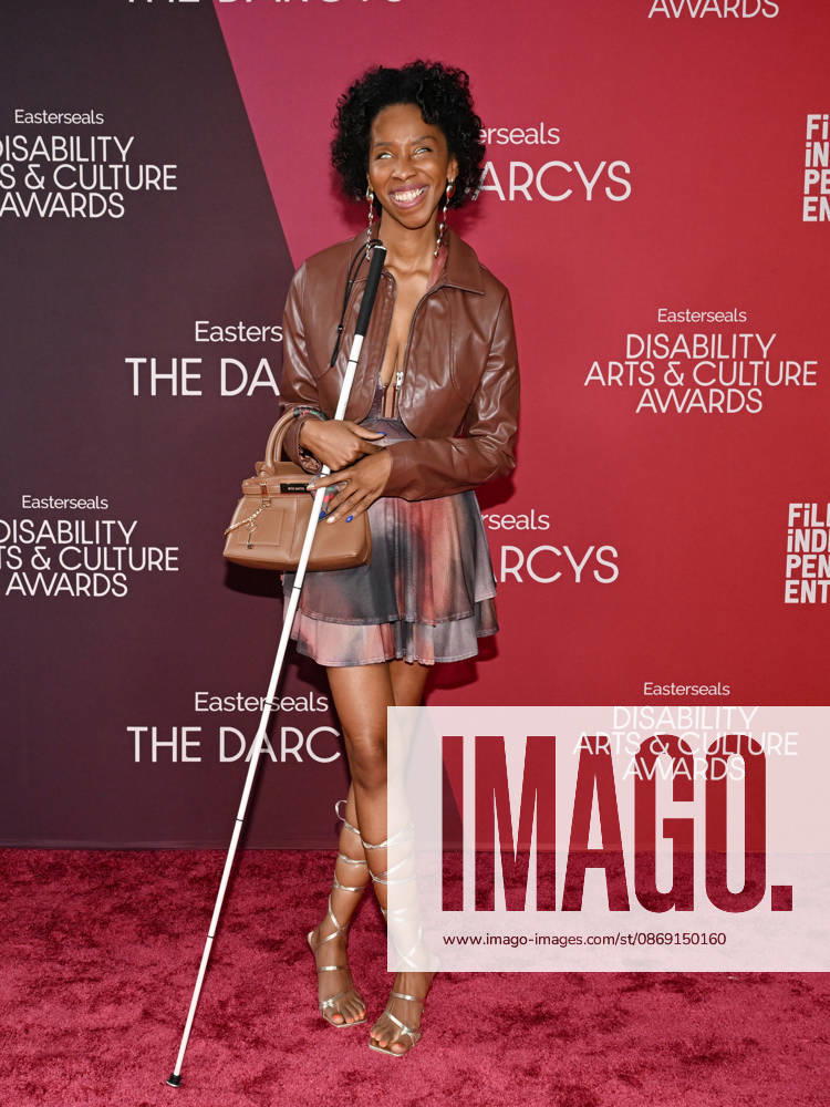 Accessibility & Inclusion Strategist NATALIE TREVONNE-GROSS attends the inaugural Easterseals Disability Arts & Culture Awards DARCYS Awards red carpet. Santa Monica USA - ZUMAb173 20261010_aap_b173_031