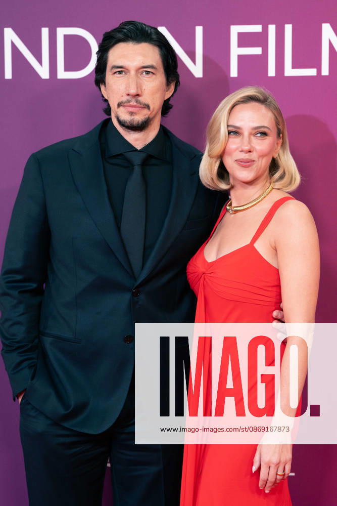 Paper Tiger Premiere at BFI London Film Festival Adam Driver and Scarlett Johansson attend the premiere of Paper Tiger during the 70th BFI London Film Festival at the Royal Festival Hall in London, United Kingdom on October 10, 2026, Credit:Lounis Tiar Avalon United Kingdom, London, BFI Southbank, waterloo