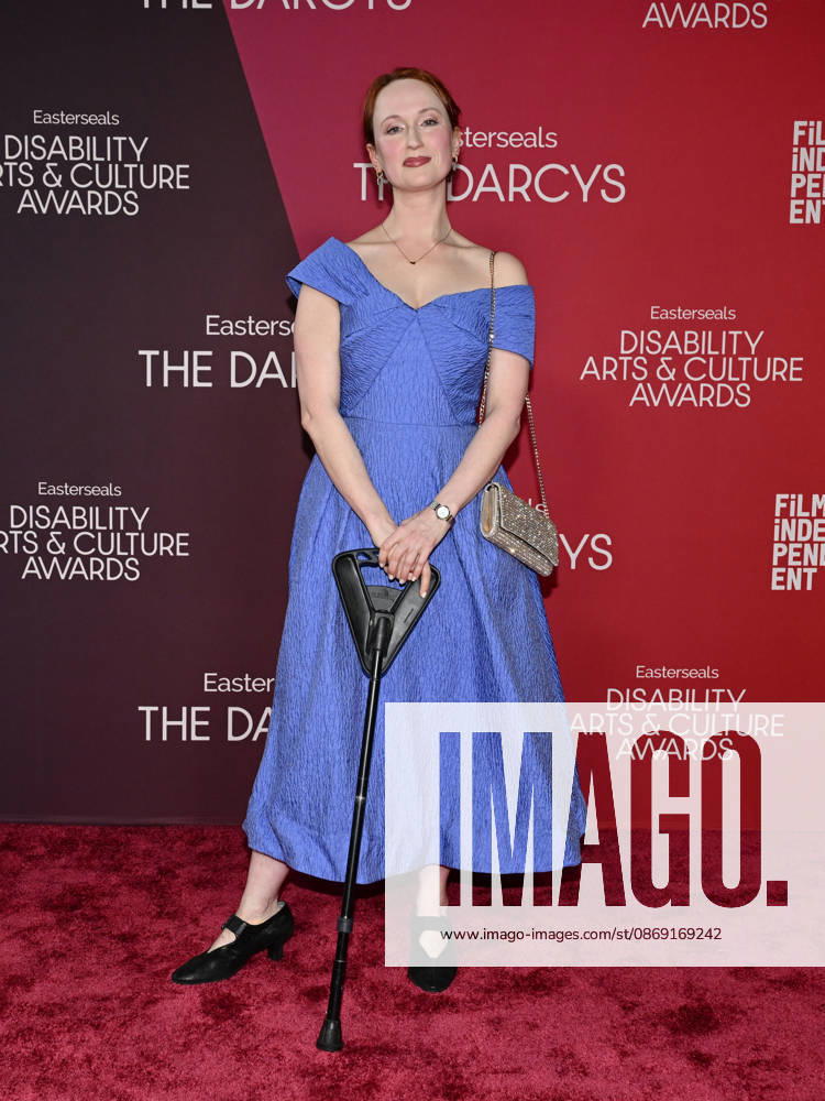 VICTORIA MACK attends the inaugural Easterseals Disability Arts & Culture Awards DARCYS Awards red carpet. Santa Monica USA - ZUMAb173 20261010_aap_b173_054