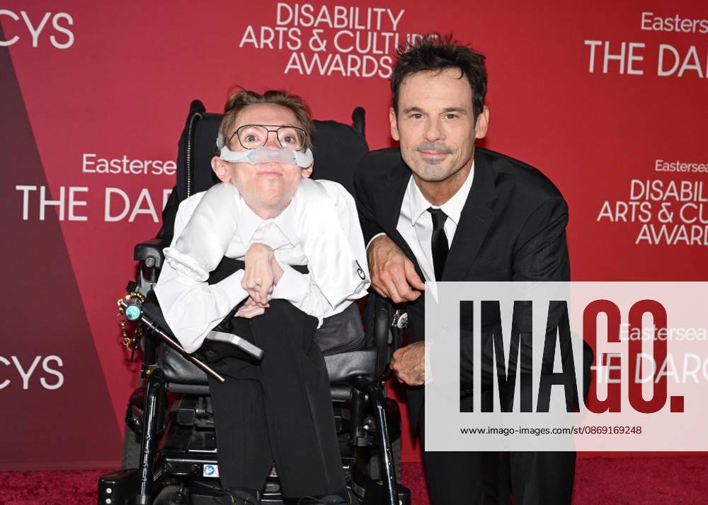 STEVE WAY and SCOOT MCNAIRY attend the inaugural Easterseals Disability Arts & Culture Awards DARCYS Awards red carpet. Santa Monica USA - ZUMAb173 20261010_aap_b173_055