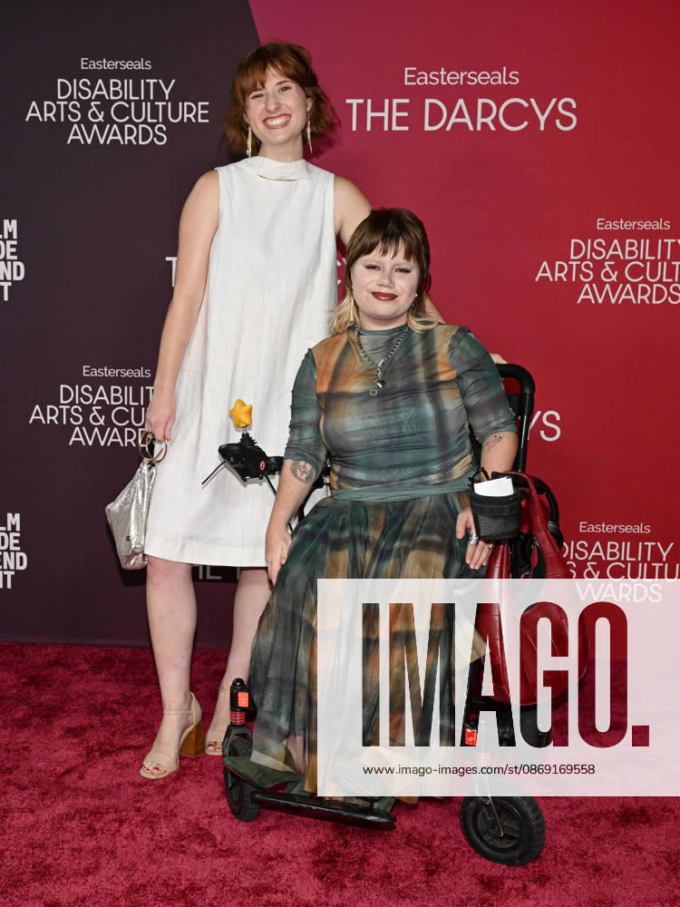 attends the inaugural Easterseals Disability Arts & Culture Awards DARCYS Awards red carpet. Santa Monica USA - ZUMAb173 20261010_aap_b173_060