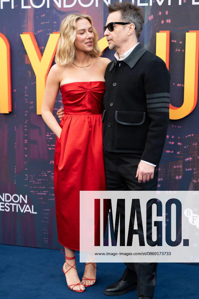Scarlett Johansson and Sam Rockwell attend the Ray Gunn Gala during the 70th BFI London Film Festival at The Royal Festival Hall. London United Kingdom - ZUMAs197 20261010_aaa_s197_598