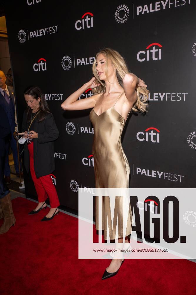 Scarlet Rose Stallone attends.screening of Tulsa King during PaleyFest NY 2026 at The Paley Museum on October 10, 2026 in New York City. New York United States - ZUMAs197 20261010_aaa_s197_673