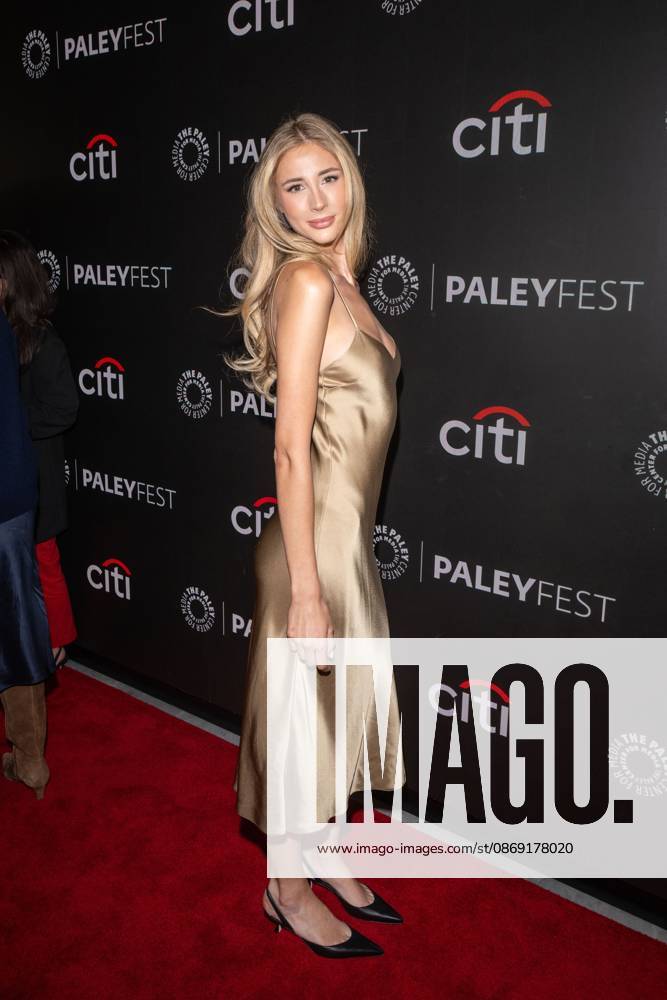 Scarlet Rose Stallone attends.screening of Tulsa King during PaleyFest NY 2026 at The Paley Museum on October 10, 2026 in New York City. New York United States - ZUMAs197 20261010_aaa_s197_678