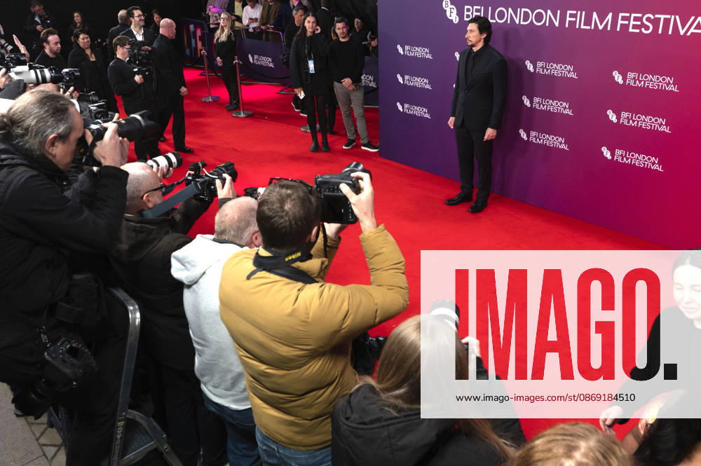 Adam Driver at the premiere of the film *Paper Tiger* at the 70th BFI London Film Festival 2026 at the Royal Festival Hall in London, October 10, 2026 Foto:xS.xFuturexImagex paper_6010