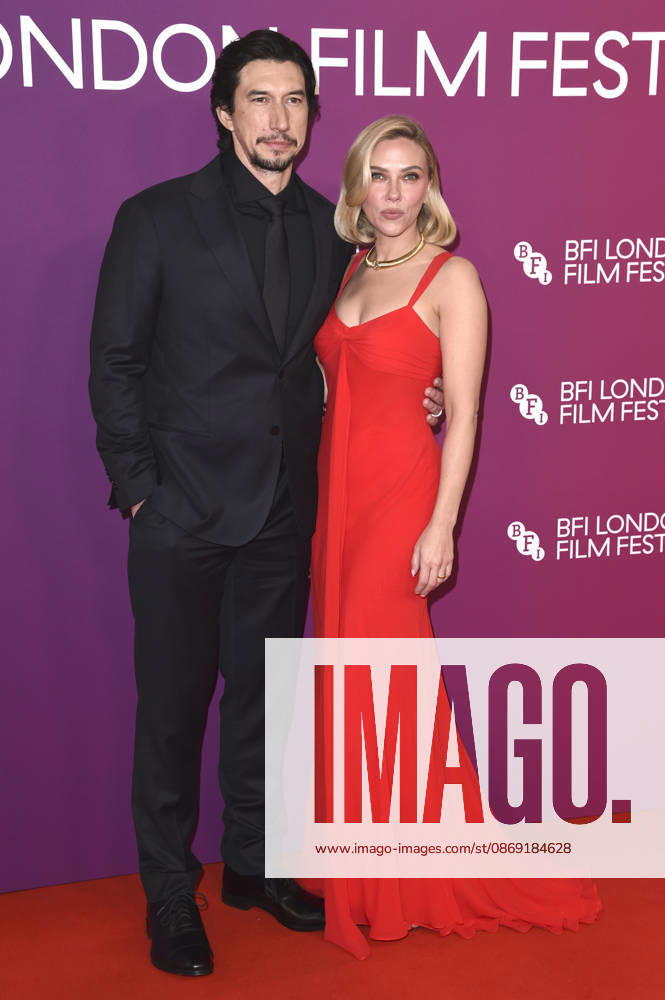 Adam Driver and Scarlett Johansson at the premiere of the film *Paper Tiger* at the 70th BFI London Film Festival 2026 at the Royal Festival Hall in London, October 10, 2026 Foto:xS.xFuturexImagex paper_6052