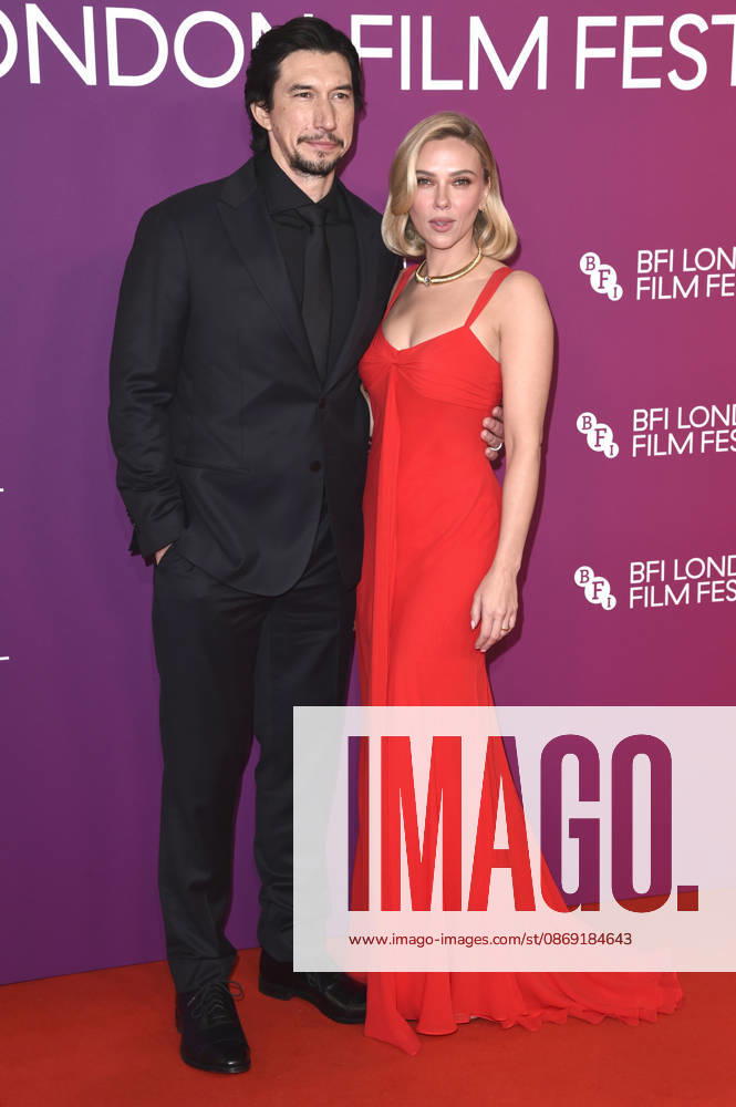 Adam Driver and Scarlett Johansson at the premiere of the film *Paper Tiger* at the 70th BFI London Film Festival 2026 at the Royal Festival Hall in London, October 10, 2026 Foto:xS.xFuturexImagex paper_6053