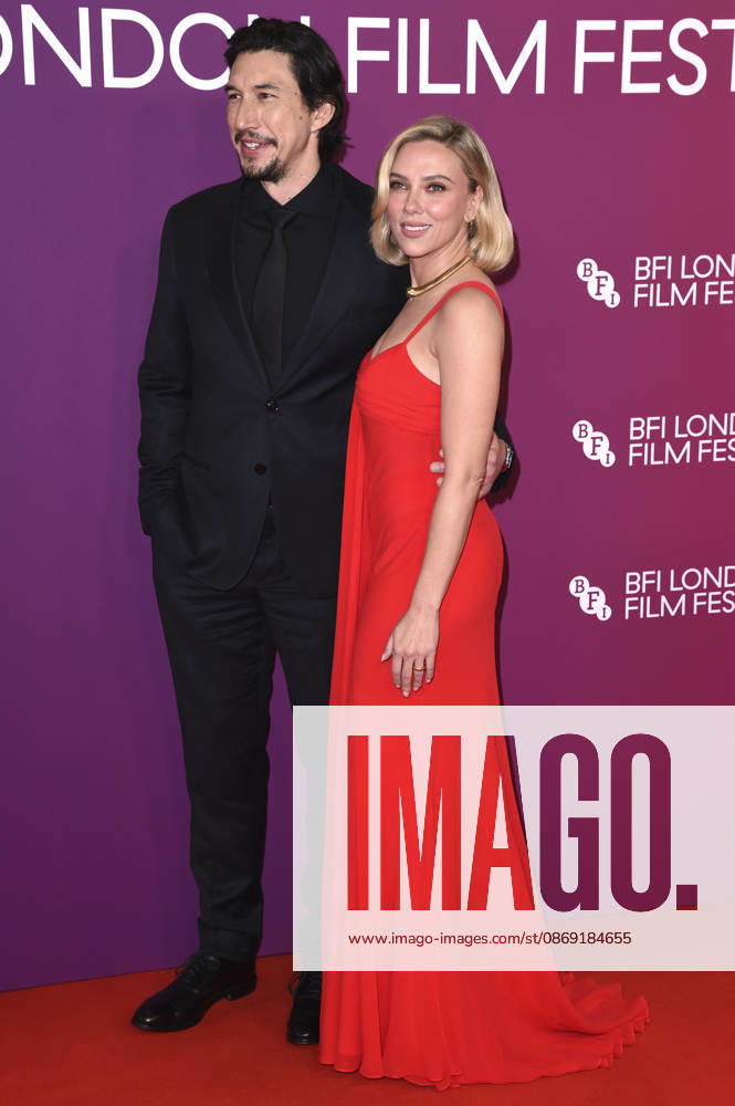 Adam Driver and Scarlett Johansson at the premiere of the film *Paper Tiger* at the 70th BFI London Film Festival 2026 at the Royal Festival Hall in London, October 10, 2026 Foto:xS.xFuturexImagex paper_6054