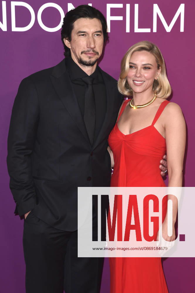 Adam Driver and Scarlett Johansson at the premiere of the film *Paper Tiger* at the 70th BFI London Film Festival 2026 at the Royal Festival Hall in London, October 10, 2026 Foto:xS.xFuturexImagex paper_6056