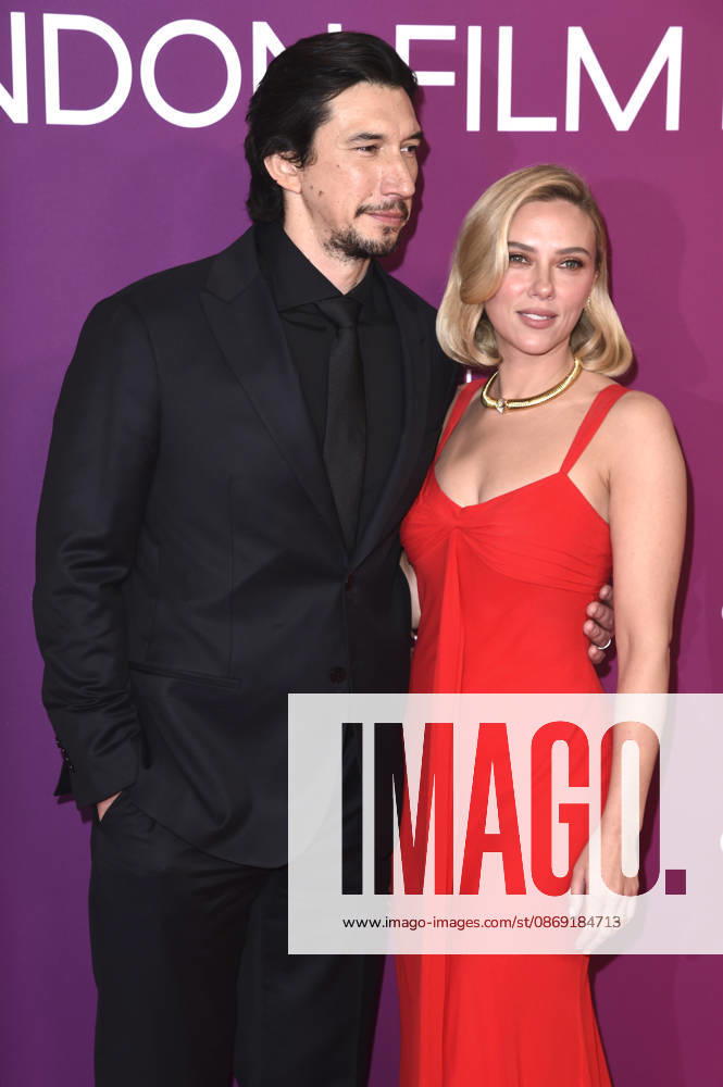 Adam Driver and Scarlett Johansson at the premiere of the film *Paper Tiger* at the 70th BFI London Film Festival 2026 at the Royal Festival Hall in London, October 10, 2026 Foto:xS.xFuturexImagex paper_6058