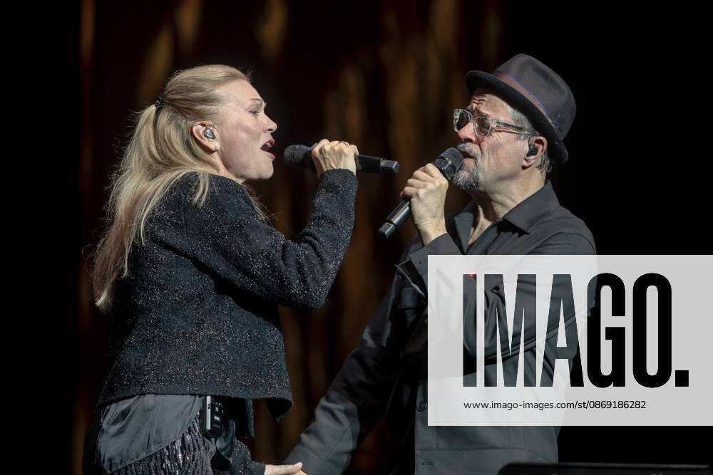 Performance by singer Anna Loos with Jan Josef Liefers’ Radio Doria during the 18th HOPE Gala at the Schauspielhaus Dresden. The HOPE Gala Dresden is a benefit event that supports the HOPE Cape Town children’s project in South Africa in its commitment to health, development, and education of children and young adults in the townships around Cape Town