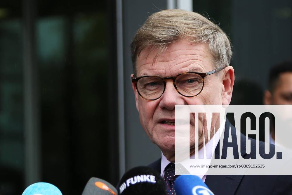 Berlin, Germany, October 11, 2026; Konrad Adenauer House; CDU Committee Meeting; Federal Minister of Foreign Affairs Johann Wadephul (CDU) delivering a statement