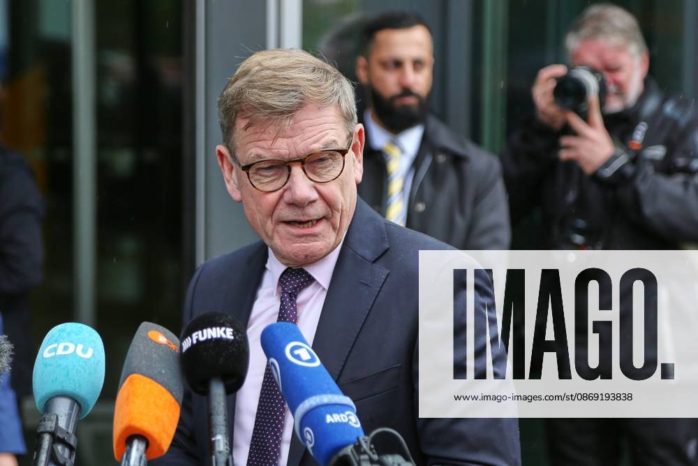 Konrad Adenauer House CDU Committee Meeting Federal Minister of Foreign Affairs Johann Wadephul CDU