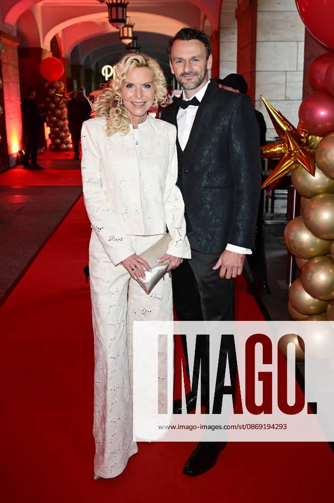 Victoria Herrmann with her husband David Böthig at the 18 Hope Gala 2026 at the Schauspielhaus Dresden, October 10, 2026 Foto:xM.xWehnertx xFuturexImagex hope_6208