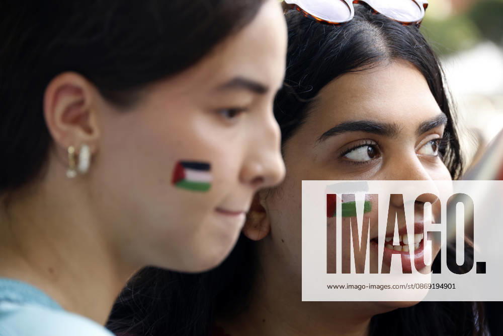 Protest condemning Gaza conflict in Seoul People get Palestinian flags painted on their faces prior to a protest against Israel s attacks in the Gaza Strip, in Seoul, South Korea, on October 11, 2026 . The rally was held aa part of the Global Action for Palestine, a coordinated international mobilization held on October 10 11 marking three years since the 2023 Hamas attacks and the ensuing war. Seoul South Korea