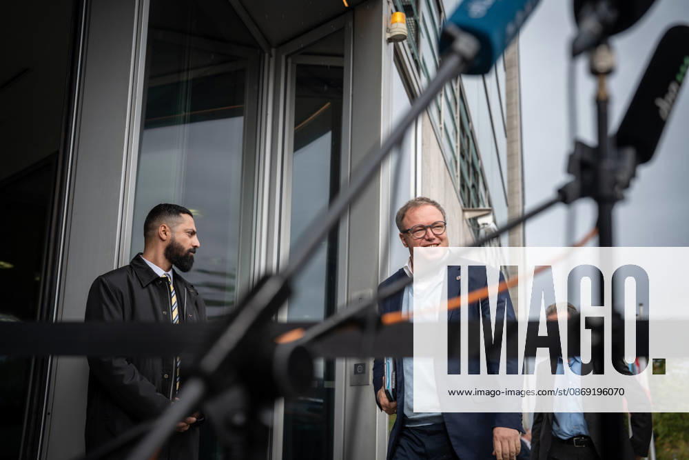 Mario Voigt, Minister-President of Thuringia, upon his arrival at the CDU Germany Executive Committee Retreat in Berlin, October 2026, Berlin, Berlin, Germany, Konrad Adenauer House