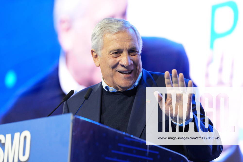 IPA89549697 - Milan, October 11, 2026, Forza Italia Event: The Optimism of Will at the East End Studios on Via Mecenate with Antonio Tajani