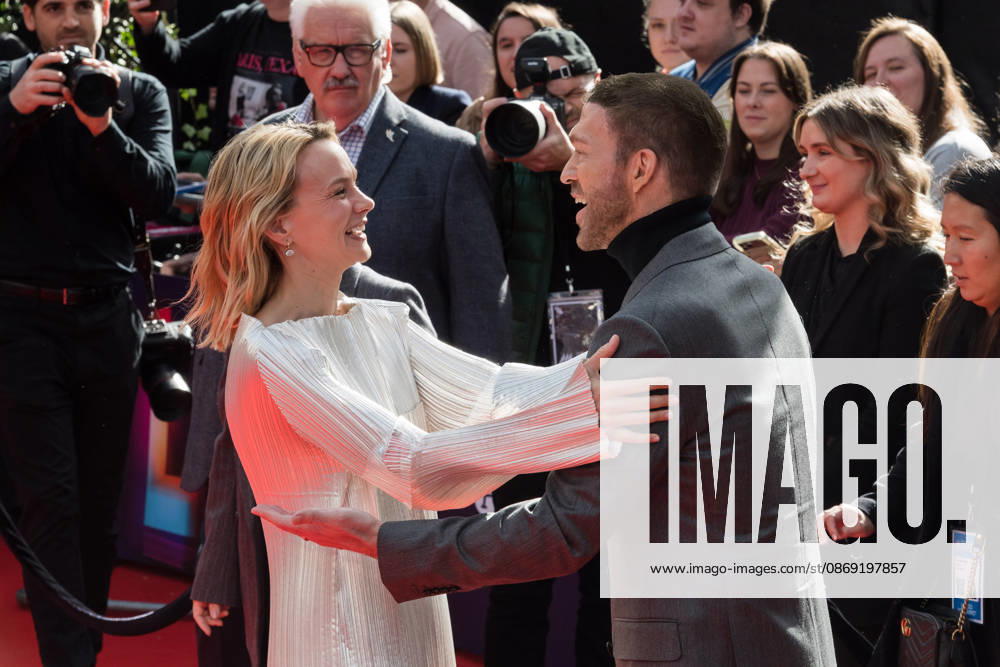 Wildwood Premiere at BFI London Film Festival LONDON, UNITED KINGDOM - OCTOBER 11: (L-R) Carey Mulligan and Travis Knight embrace as they attend the premiere of Wildwood during the 70th BFI London Film Festival at the Royal Festival Hall in London, United Kingdom on October 11, 2026. Wiktor Szymanowicz Anadolu London United Kingdom. Editorial use only. Please get in touch for any other usage.