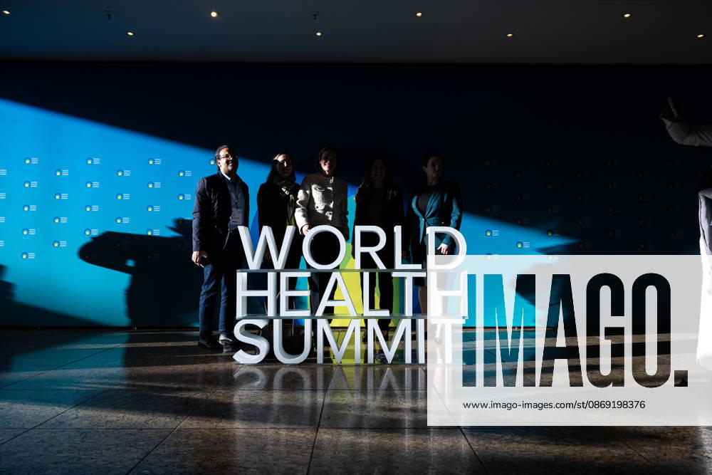World Health Summit 2026: Global Health Policy, Germany, Berlin, October 11, 2026. A 3D sign for the World Health Summit at the InterContinental Hotel in Berlin, where the international health summit is taking place.