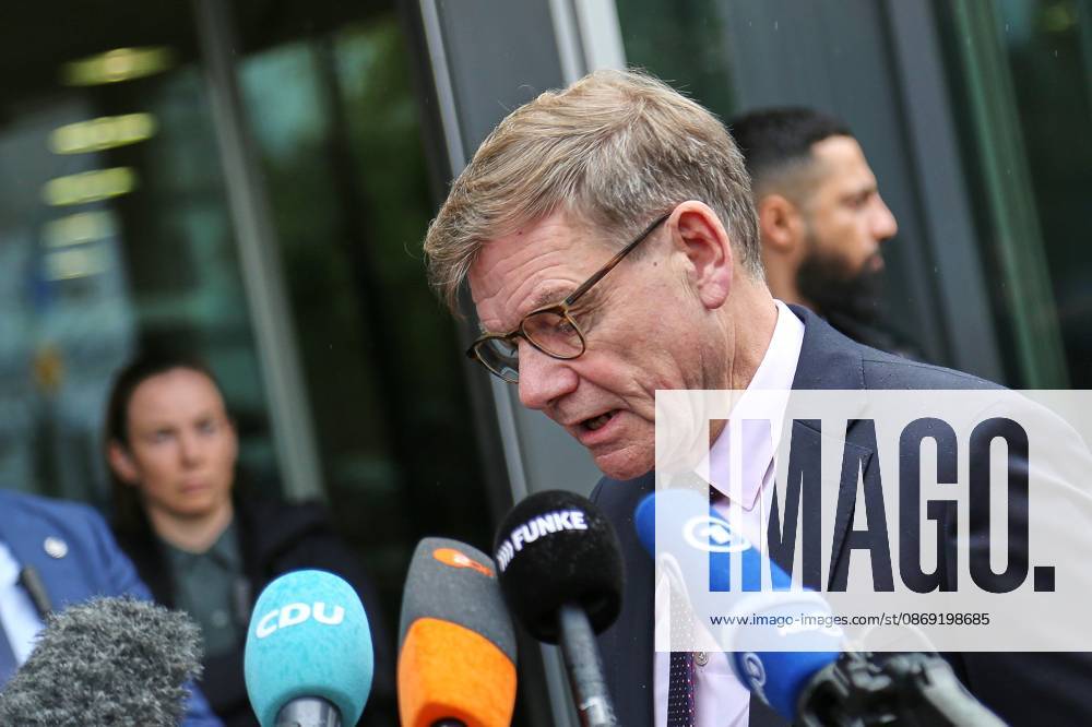 Konrad Adenauer House CDU Committee Meeting Federal Minister of Foreign Affairs Johann Wadephul CDU