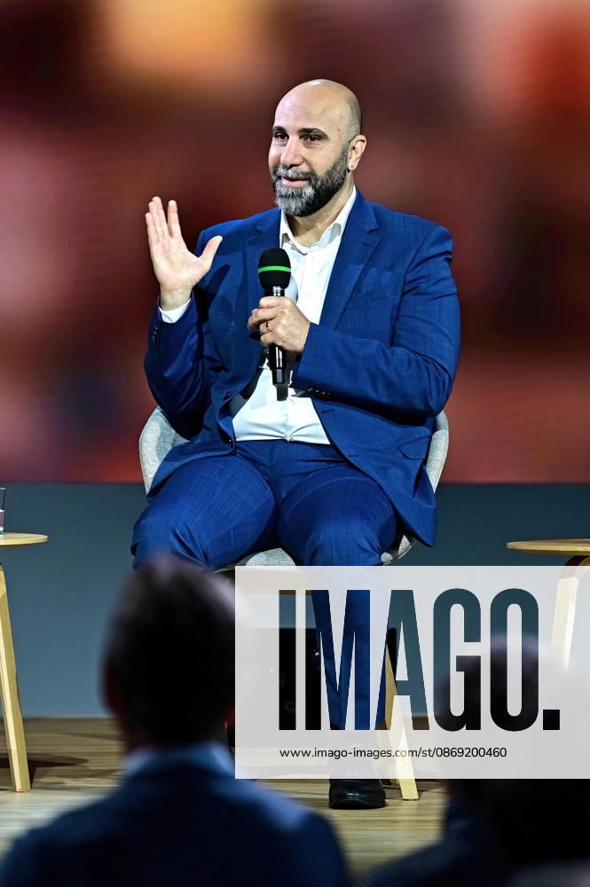 Frankfurt Book Fair 2026: Author Ahmad Mansour on October 11, 2026, at the Frankfurt Book Fair 20261011MWI155801