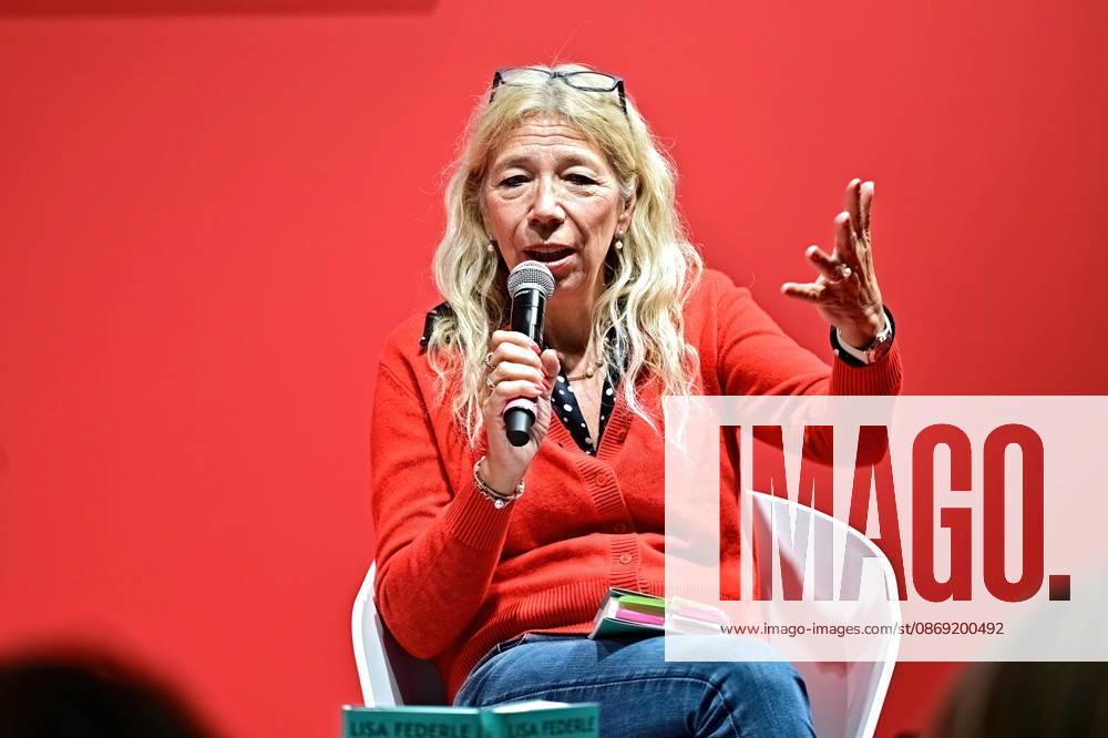 Frankfurt Book Fair 2026: Author Elisabeth Lisa Federle on October 11, 2026, at the Frankfurt Book Fair 20261011MWI155923