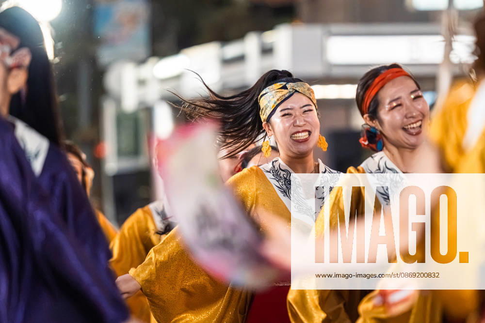 General view, October 11, 2026 - Dancers perform during the main festival of the 27th Tokyo Yosakoi Festival in Ikebukuro, Tokyo, Japan, on October 11, 2026. Held as part of Fukuro Matsuri, the annual dance festival brings together approximately 100 teams and 5,000 performers from across Japan, filling the streets with colorful costumes, synchronized choreography, and energetic yosakoi performances. aflo_355096955