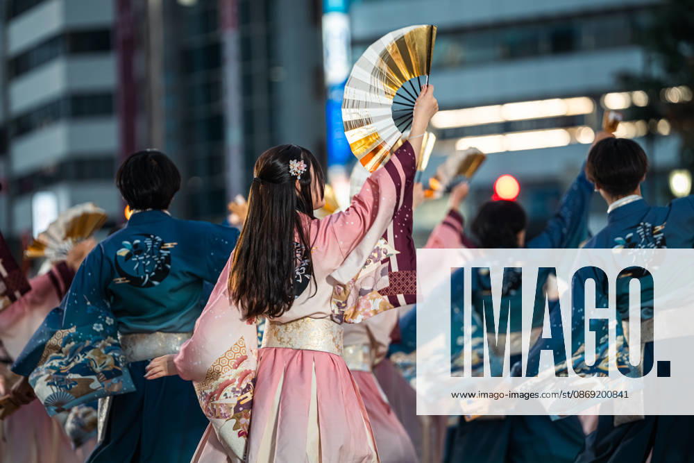 General view, October 11, 2026 - Dancers perform during the main festival of the 27th Tokyo Yosakoi Festival in Ikebukuro, Tokyo, Japan, on October 11, 2026. Held as part of Fukuro Matsuri, the annual dance festival brings together approximately 100 teams and 5,000 performers from across Japan, filling the streets with colorful costumes, synchronized choreography, and energetic yosakoi performances. aflo_355097043