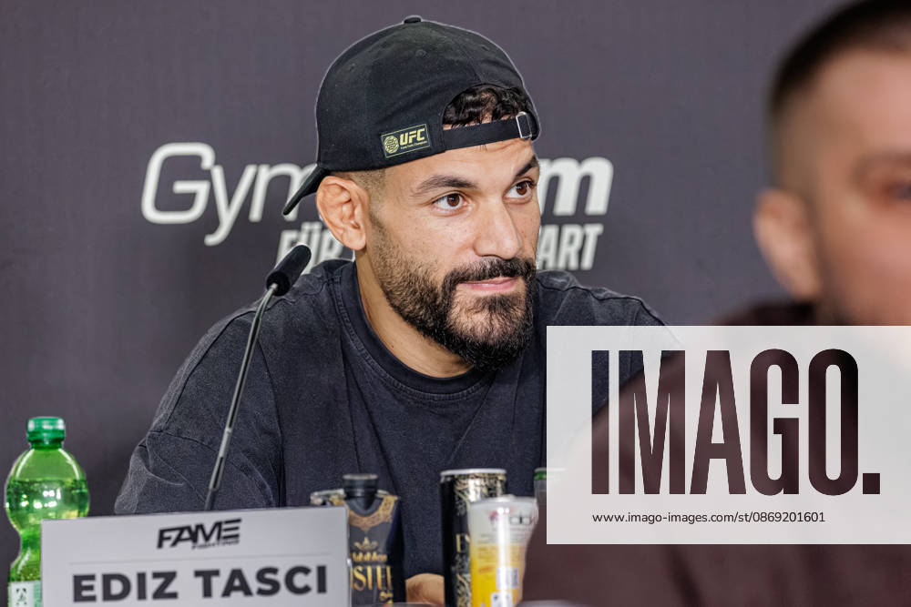 Ediz Tasci at the press conference for Fame Fighting 4 Celebrity Boxing at the Atlantic Hotel in Essen, North Rhine-Westphalia, Germany