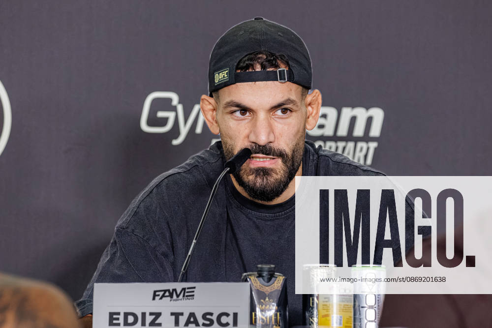 Ediz Tasci at the press conference for Fame Fighting 4 Celebrity Boxing at the Atlantic Hotel in Essen, North Rhine-Westphalia, Germany