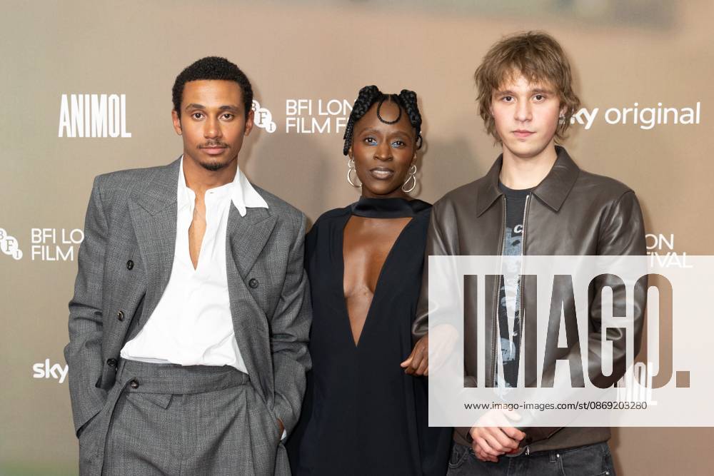 (L-R), Sekou Diaby, Sharon Duncan-Brewster and Vladyslav Baliuk attend the ANIMOL Screening at The 70th BFI London Film Festival at the BFI, Southbank.Cast and Guests attend the ANIMOL Screening at The 70th BFI London Film Festival, The BFI, Southbank, London London United Kingdom - ZUMAs197 20261011_aaa_s197_147