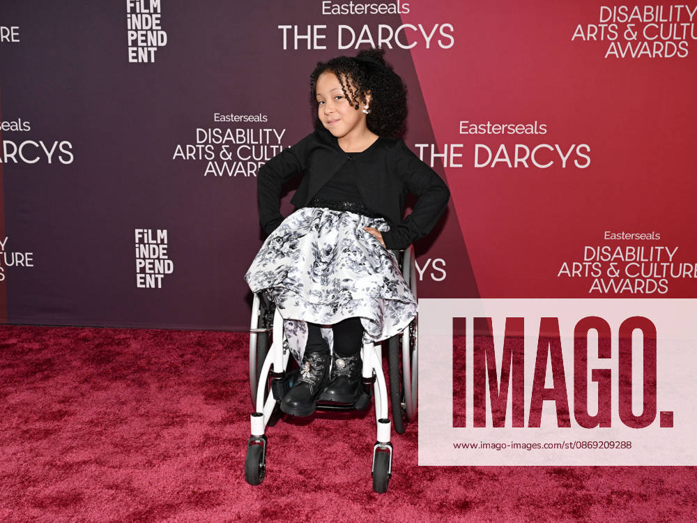 CESILY COLLETTE TAYLOR attends the inaugural Easterseals Disability Arts & Culture Awards DARCYS Awards red carpet. Santa Monica USA - ZUMAb173 20261010_aap_b173_204