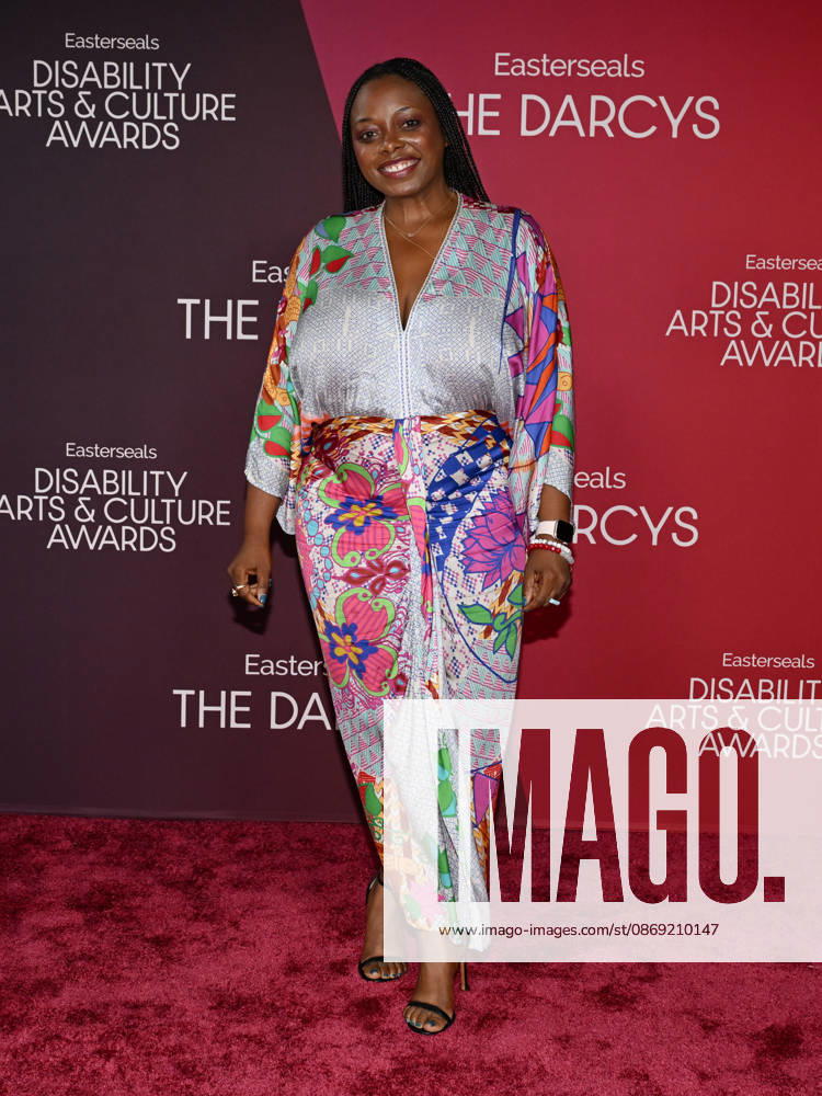 AALIYAH WILLIAMS attends the inaugural Easterseals Disability Arts & Culture Awards DARCYS Awards red carpet. Santa Monica USA - ZUMAb173 20261010_aap_b173_262