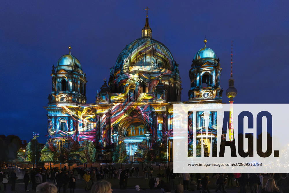 Festival of Lights, Light Festival in Downtown Berlin, October 10, 2026, Berlin Cathedral, 22nd BERLIN FESTIVAL OF LIGHTS, theme Colors of Love, light installations, October 11, 2026, Berlin, Germany English Berlin Cathedral, 22nd Berlin Festival of Lights, theme Colors of Love, light installations, October 11, 2026, Berlin, Germany Berlin City Center Berlin G
