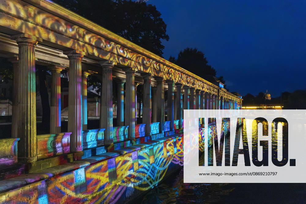 Festival of Lights, Downtown Light Festival, Berlin, October 10, 2026, Museum Island, Colonnades, 22nd BERLIN FESTIVAL OF LIGHTS, Theme: Colours of Love, light installations, October 11, 2026, Berlin, Germany English Museum Island, Colonnades, 22nd Berlin Festival of Lights, Theme: Colours of Love, light installations, October 11, 2026, Berlin