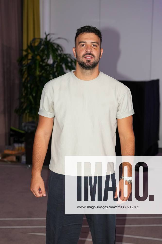 Fame Fighting 2026 Press Conference: Yasin Cilingir at the press conference for the fourth edition of Fame Fighting Celebrity Boxing on October 11, 2026, at the Atlantic Hotel in Essen, North Rhine-Westphalia