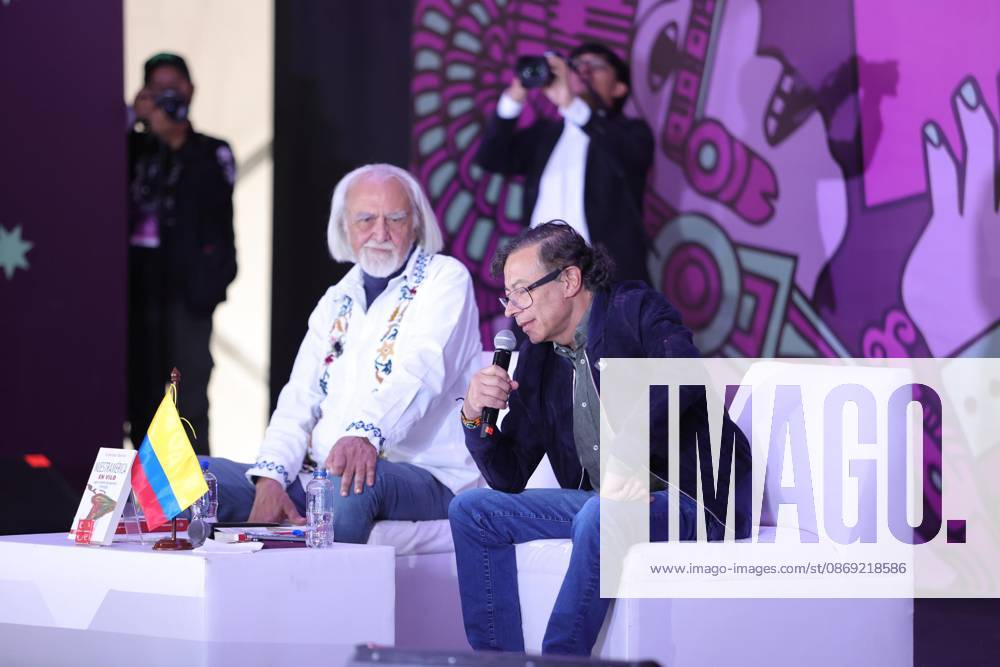 TO-45422 & x2013; Mexico City, September 29, 2026. Former Colombian President Gustavo Petro participates in the 26th Zocalo International Book Fair at the presentation of the book Nuestra Am& xe9;rica en vilo. Clasos.com.mx. - ZUMAcs4_ 20261011_faa_cs4_192