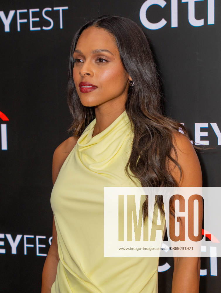 Ash Santos wearing dress by Julia Ritorto and Kathryn Forth for Significant Other attends screening of Marshals TV series Season 2 during PaleyFest at Paley Center for Media in New York, NY on October 11, 2026. Bronx USA - ZUMAr339 20261011_znp_r339_002
