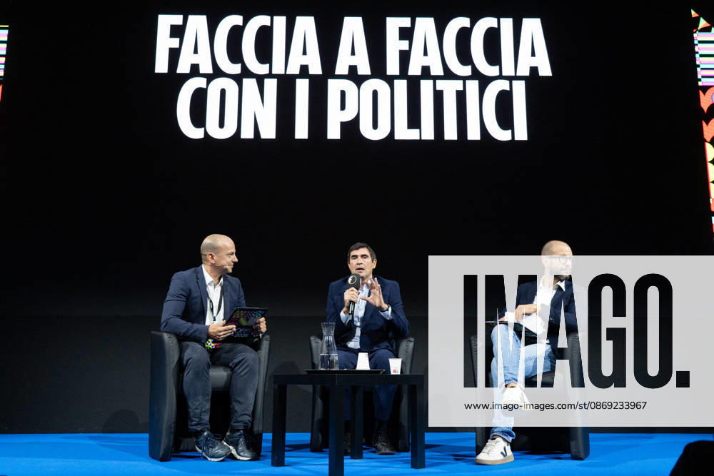 Nicola Fratoianni During Rumore Festival 2026 - Rome Nicola Fratoianni participates in the Face-to-Face with Politicians panel at Fanpage.it’s Rumore Festival 2026 in Rome, Italy on October 11, 2026. Photo by Andrea Bracaglia ABACAPRESS.COM Rome Italy Italy