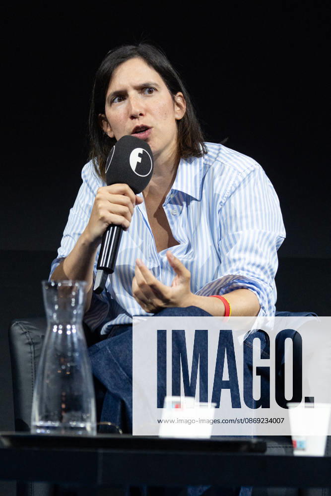 Elly Schlein During Rumore Festival 2026 - Rome Elly Schlein, Secretary of the Italian Democratic Party, participates in the Face-to-Face with Politicians panel at Fanpage.it’s Rumore Festival 2026 in Rome, Italy on October 11, 2026. Photo by Andrea Bracaglia ABACAPRESS.COM Rome Italy Italy