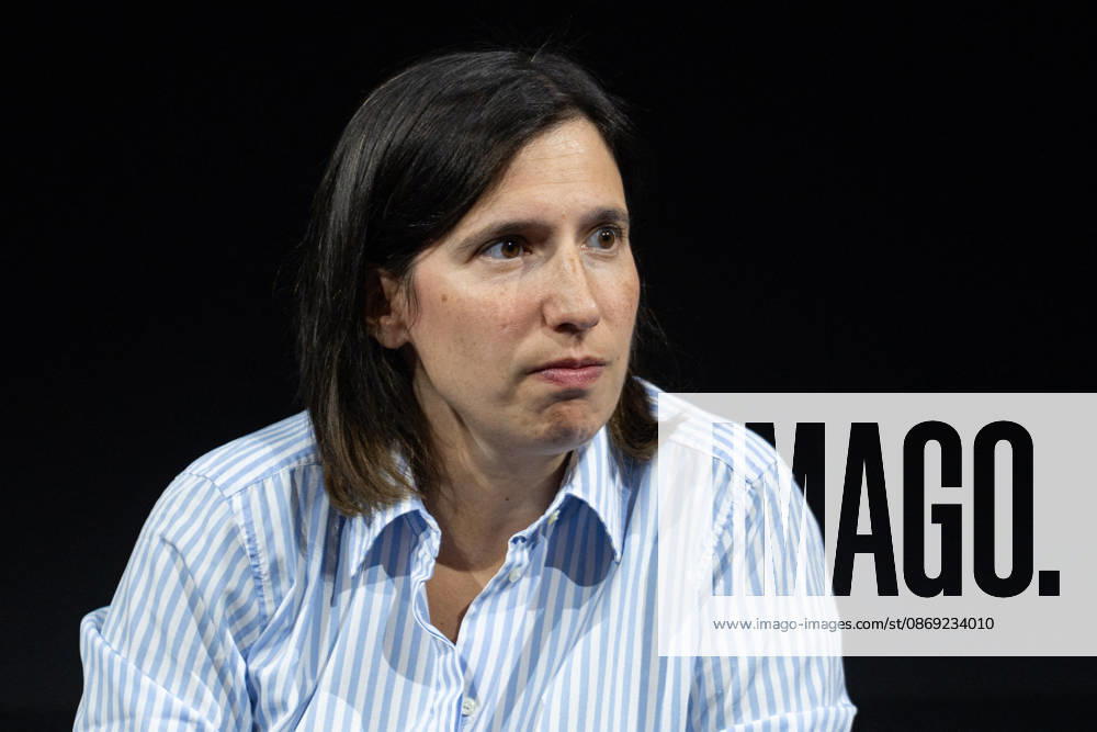Elly Schlein During Rumore Festival 2026 - Rome Elly Schlein, Secretary of the Italian Democratic Party, participates in the Face-to-Face with Politicians panel at Fanpage.it’s Rumore Festival 2026 in Rome, Italy on October 11, 2026. Photo by Andrea Bracaglia ABACAPRESS.COM Rome Italy Italy