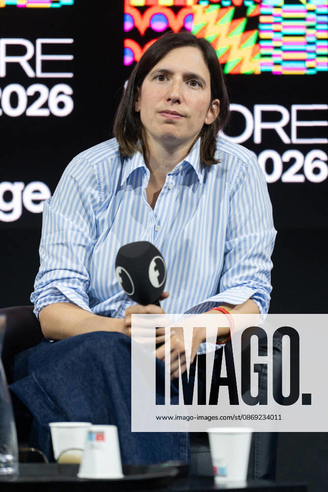 Elly Schlein During Rumore Festival 2026 - Rome Elly Schlein, Secretary of the Italian Democratic Party, participates in the Face-to-Face with Politicians panel at Fanpage.it’s Rumore Festival 2026 in Rome, Italy on October 11, 2026. Photo by Andrea Bracaglia ABACAPRESS.COM Rome Italy Italy