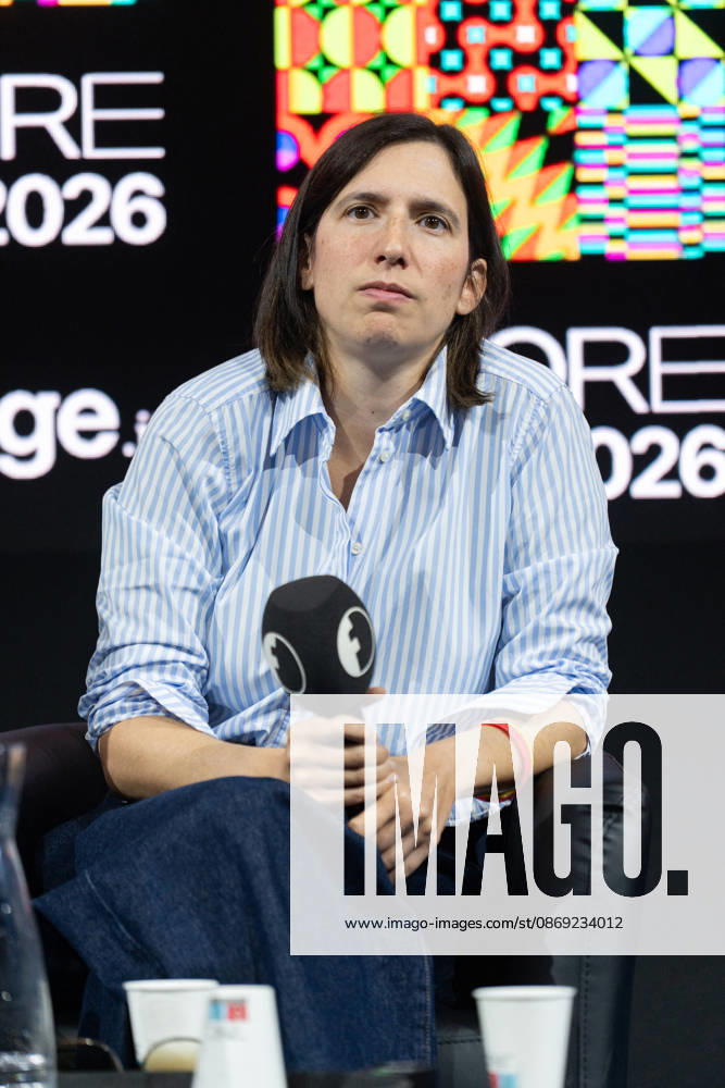 Elly Schlein During Rumore Festival 2026 - Rome Elly Schlein, Secretary of the Italian Democratic Party, participates in the Face-to-Face with Politicians panel at Fanpage.it’s Rumore Festival 2026 in Rome, Italy on October 11, 2026. Photo by Andrea Bracaglia ABACAPRESS.COM Rome Italy Italy