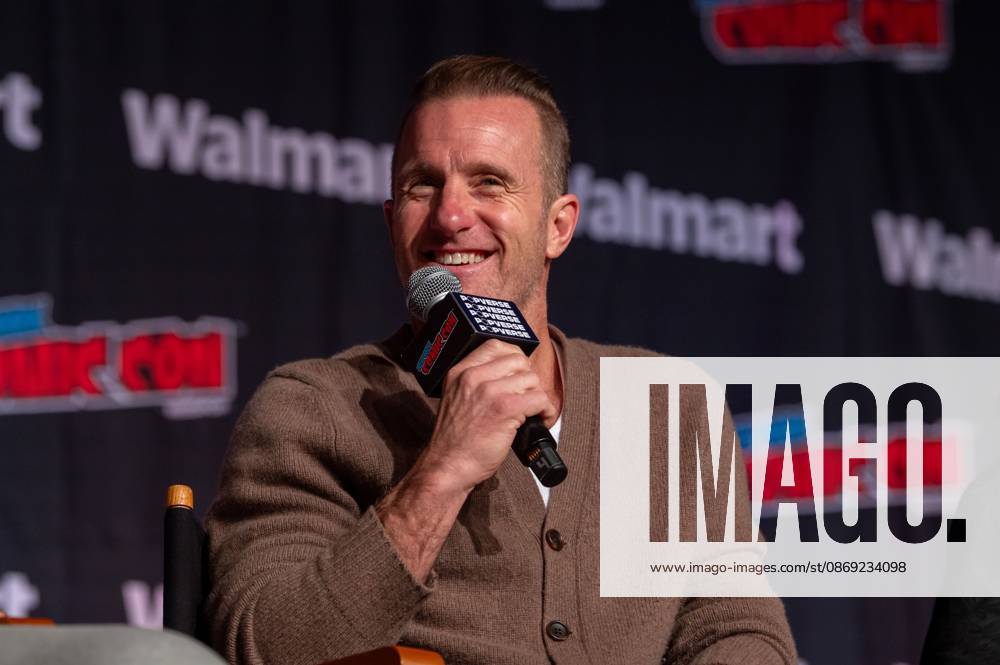 Scott Caan speaks at a panel discussion for CBS new series NCIS: NEW YORK.during New York Comic Con 2026 at The Jacob K. Javits Convention Center on October 11, 2026 in New York City. New York United States - ZUMAs197 20261011_aaa_s197_444