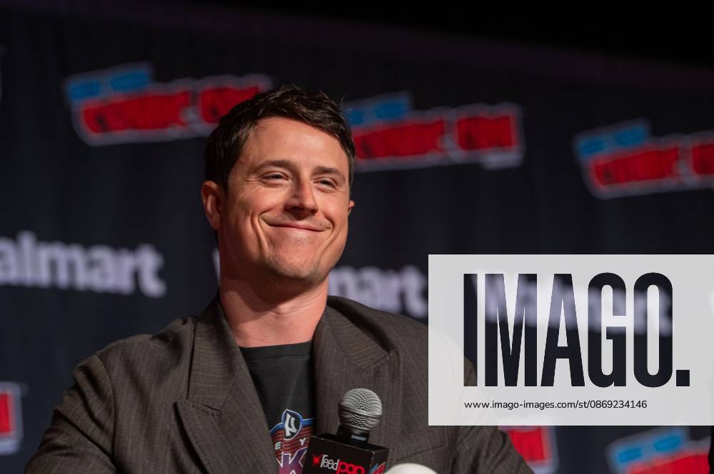 Shane Harper speaks at a panel discussion for CBS new series NCIS: NEW YORK.during New York Comic Con 2026 at The Jacob K. Javits Convention Center on October 11, 2026 in New York City. New York United States - ZUMAs197 20261011_aaa_s197_457